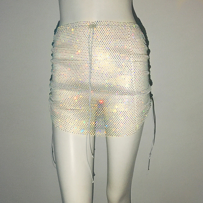 Rhinestone Strap Festival Outfit