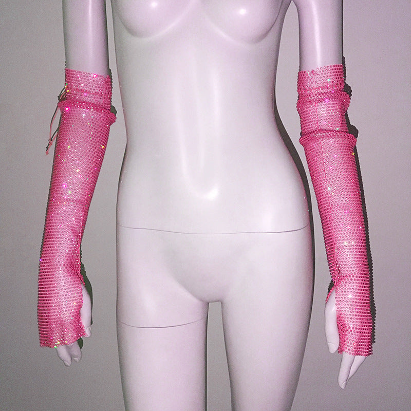 Rhinestone Strap Festival Outfit