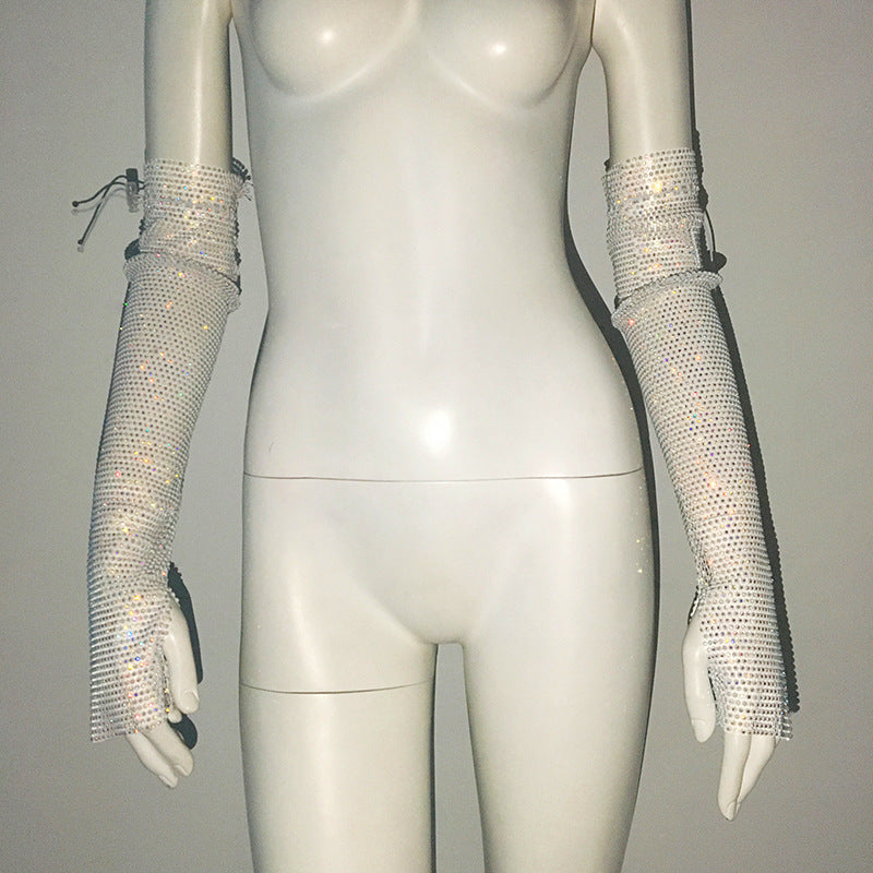 Rhinestone Strap Festival Outfit