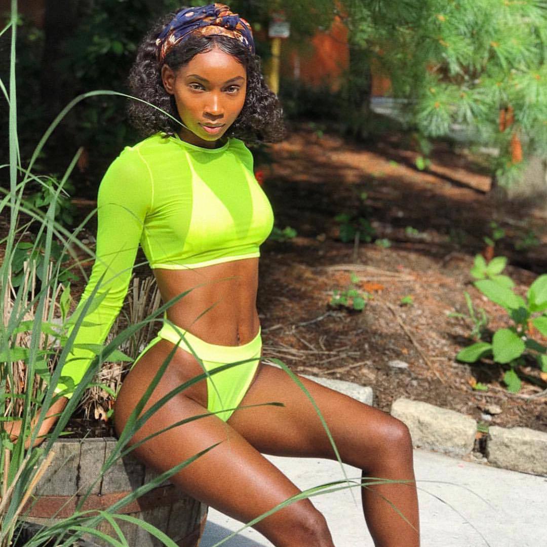 Neon Green Bikini Set
