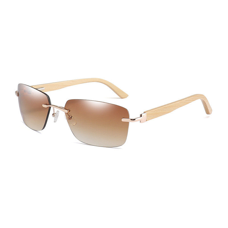 Bamboo Square Frameless Shades