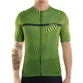 Pure Color Fashion Cycling Jersey Glow