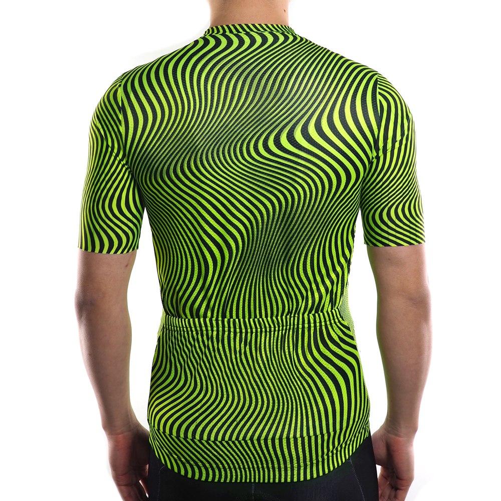 Pure Color Fashion Cycling Jersey Glow