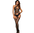 Openwork Fishnet Pajama Set