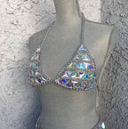 Belly Waist Chain & Bra Festival Set