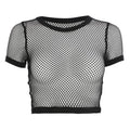 Erotes Fishnet Rave Top