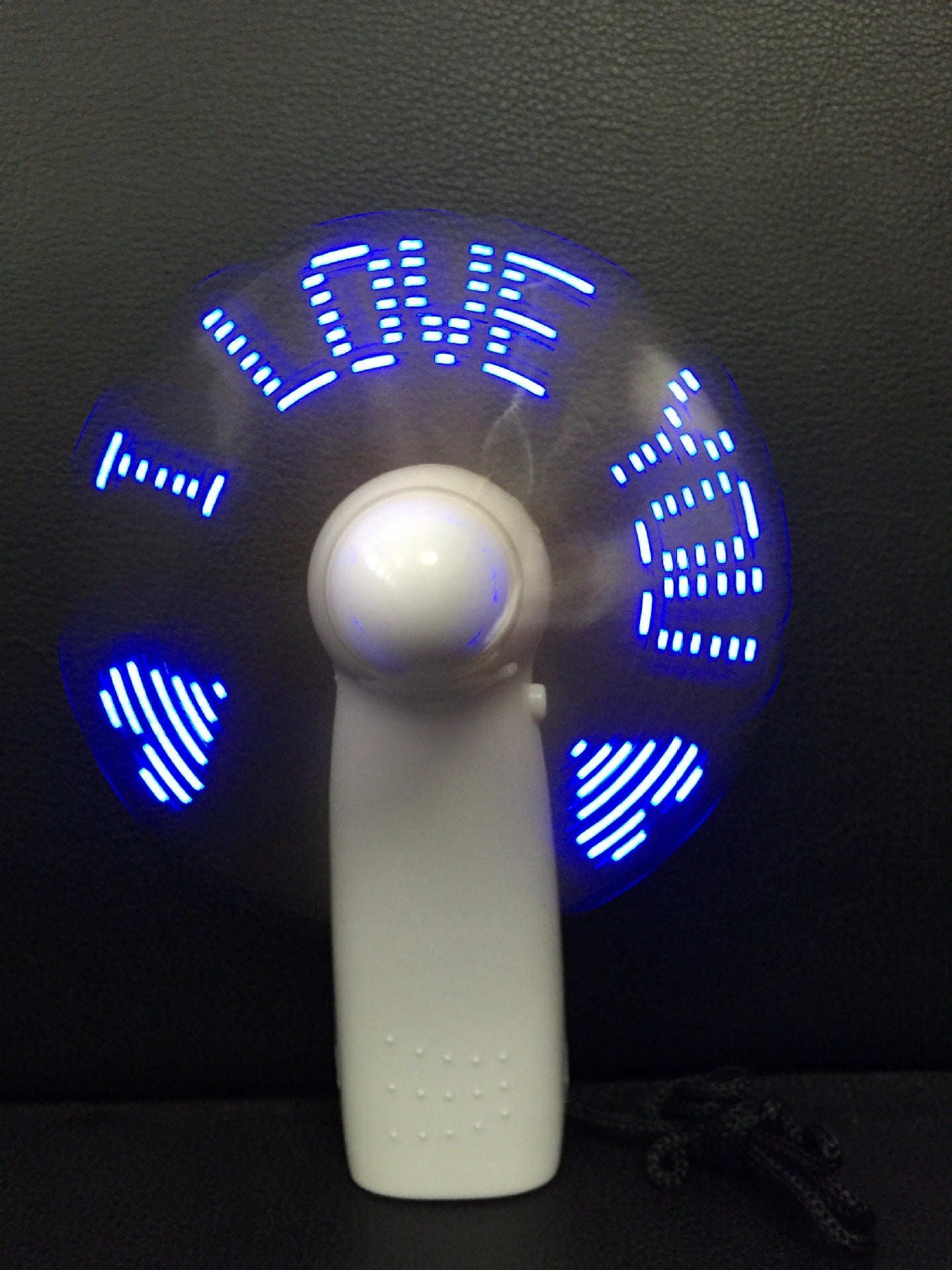 Handheld Flash Glow Fan
