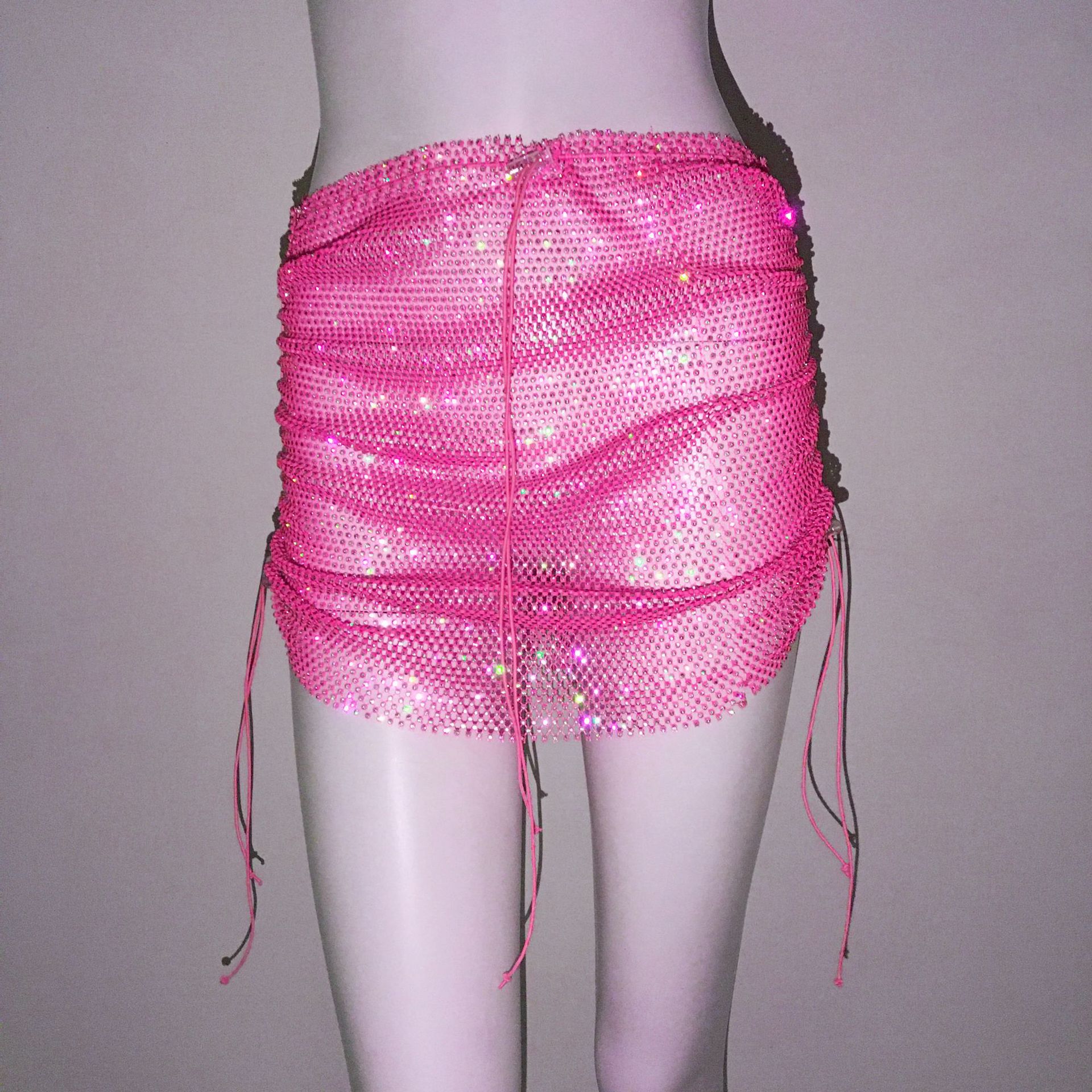 Rhinestone Strap Festival Outfit