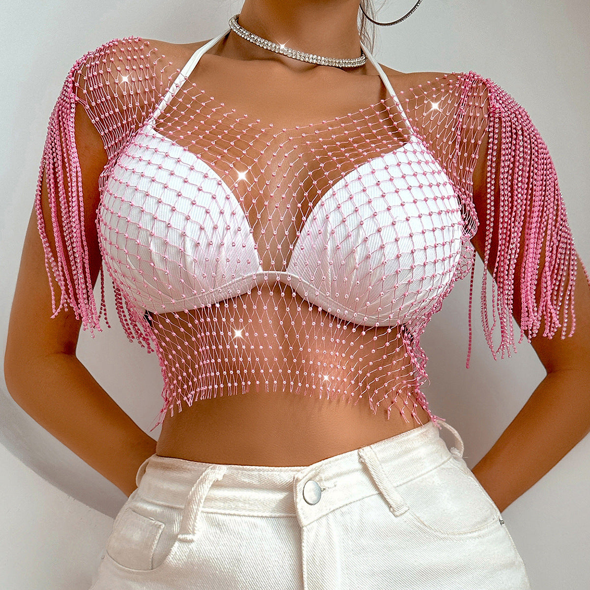 Fishnet Rave Vest