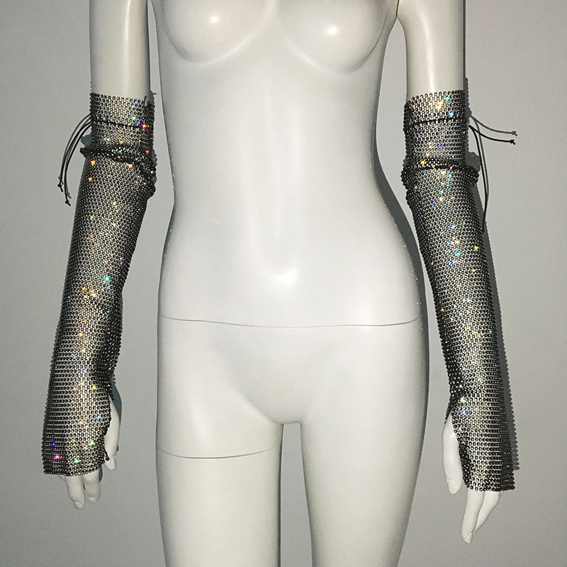 Rhinestone Strap Festival Outfit