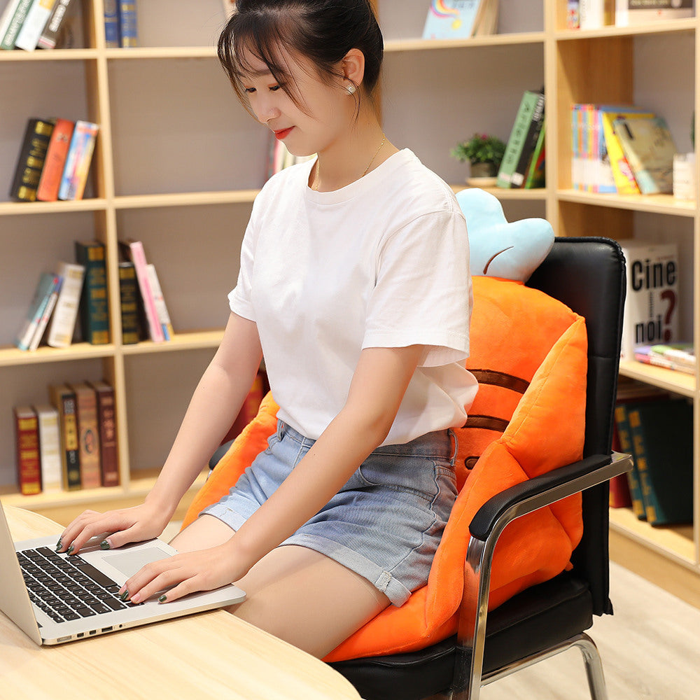 Warm fruit half pack hip cushion