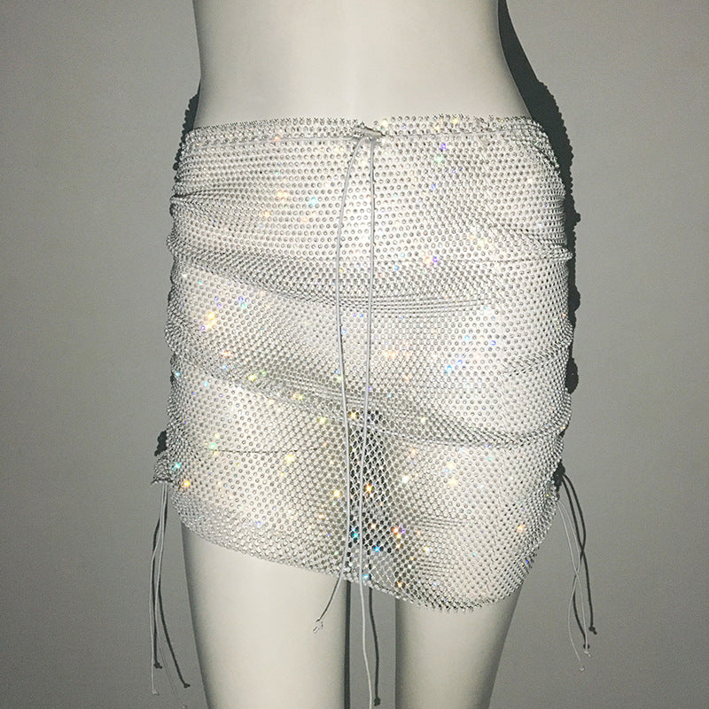 Rhinestone Strap Festival Outfit