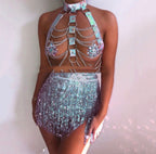 Neon Club Stage Dress