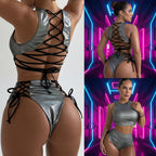 Halter Fission Rave Bikini