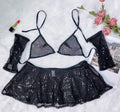 Pearl Sequin Club Set