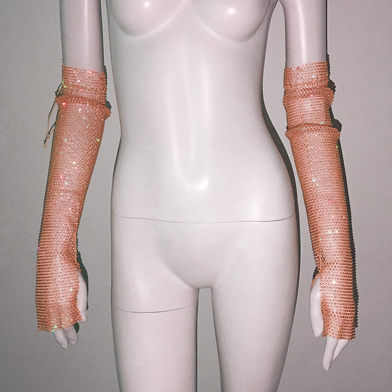 Rhinestone Strap Festival Outfit