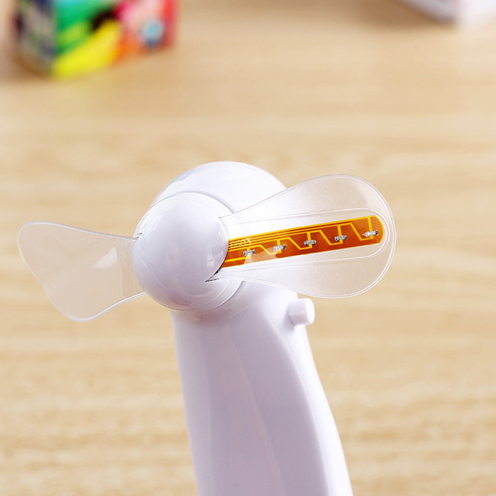 Handheld Flash Glow Fan