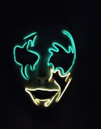 EL Wire Skeleton Glow Mask