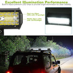LVRX 120W LED Light Bar