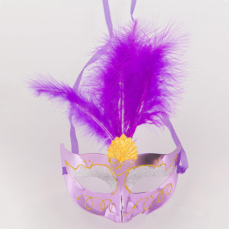 Feather glow headgear