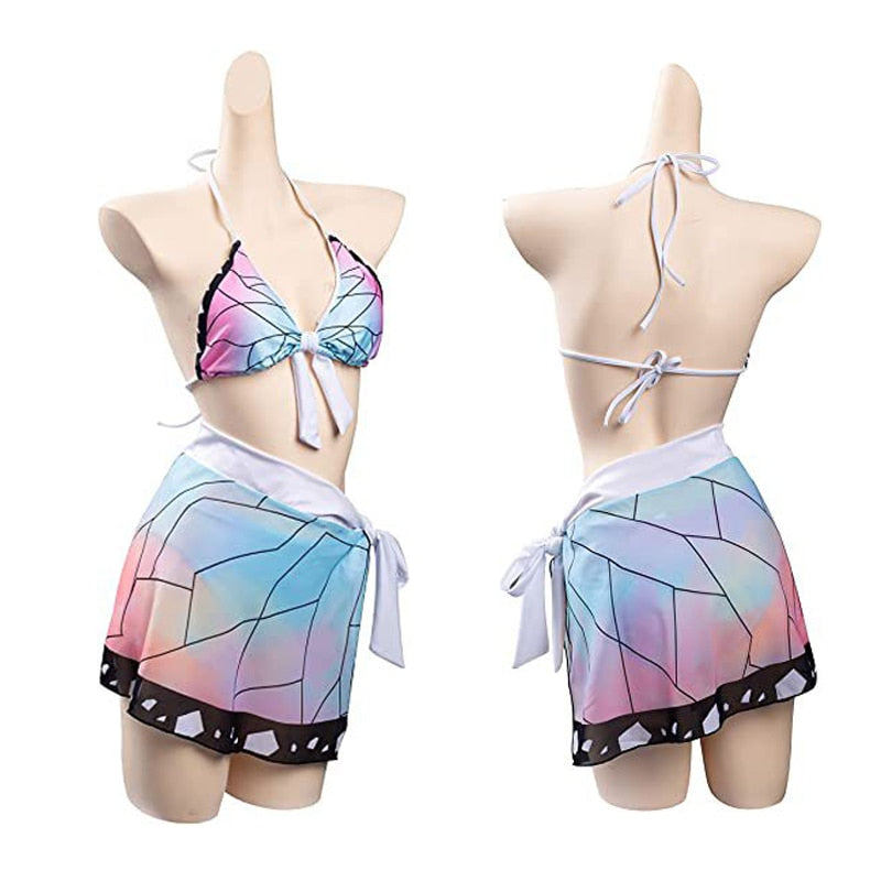 Cosplay Bikini Beach Swimsuit Three-Pack
