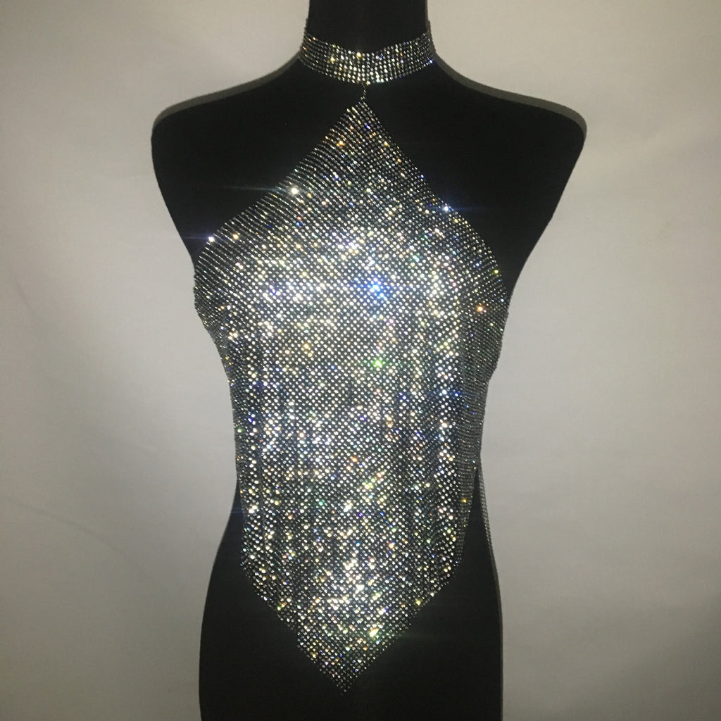 Off Shoulder Top Music Festival Carnival Body Chain