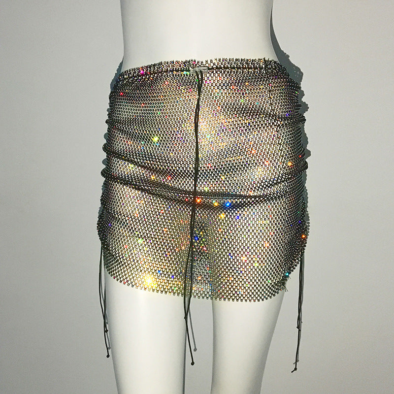 Rhinestone Strap Festival Outfit