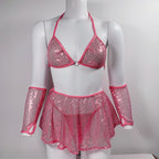 Pearl Sequin Club Set