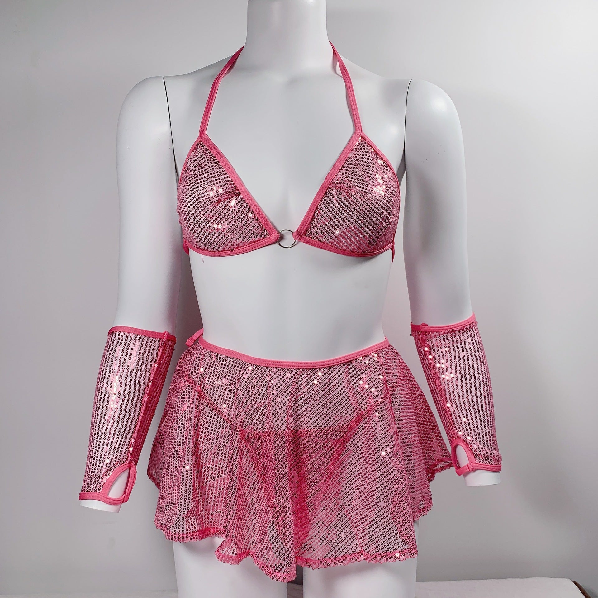 Pearl Sequin Club Set