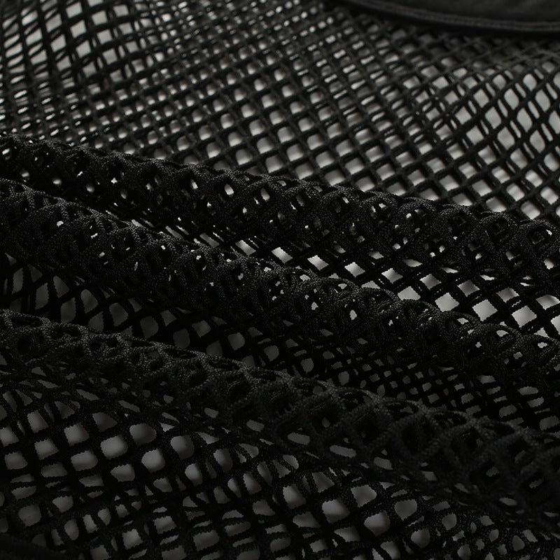 Erotes Fishnet Rave Top