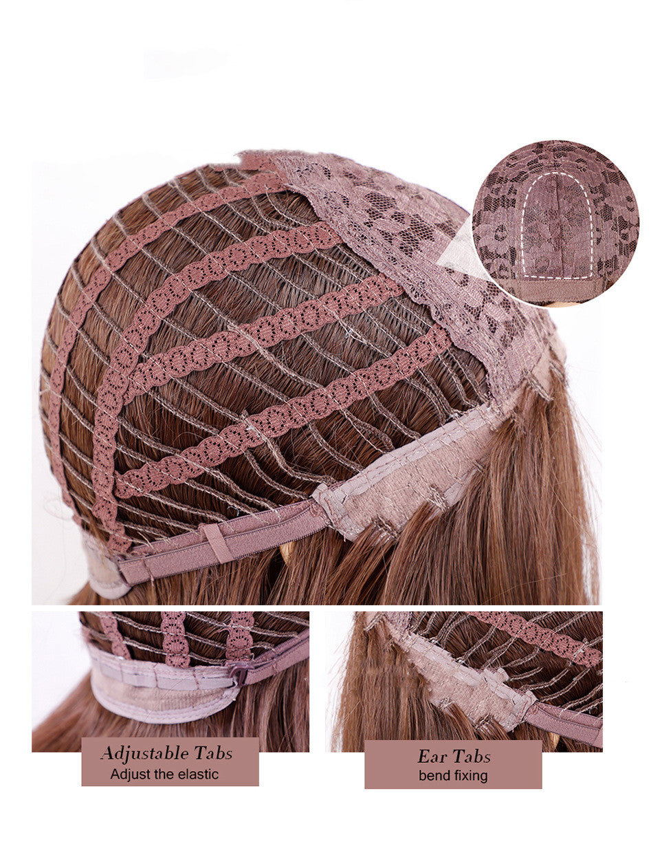 Curly Full Bang Wig