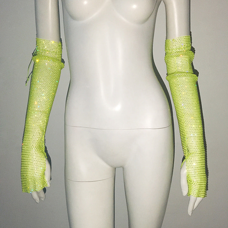 Rhinestone Strap Festival Outfit