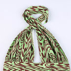 Green Check Sling Pack Chest Top