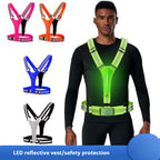 Neon Reflective Run Vest