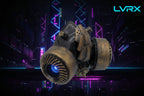Steampunk-style gas mask with intricate details 