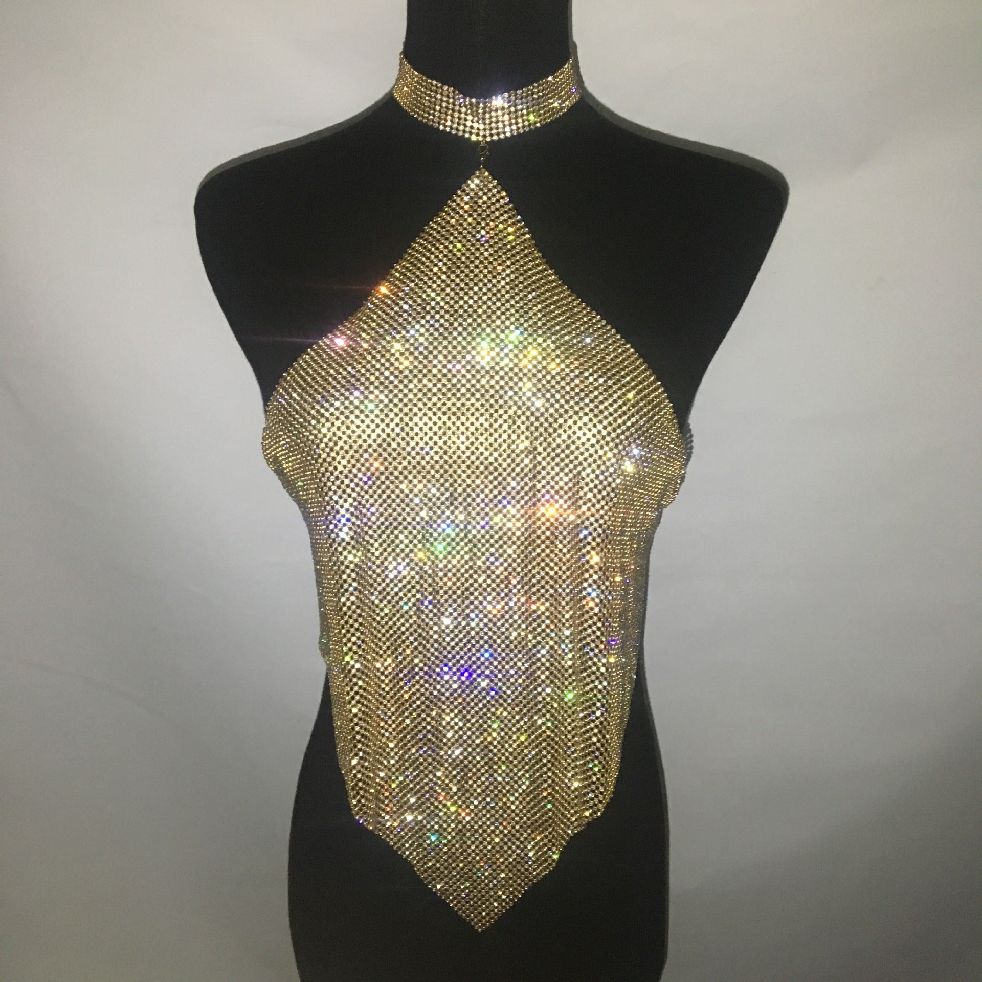 Off Shoulder Top Music Festival Carnival Body Chain