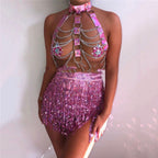 Neon Club Stage Dress