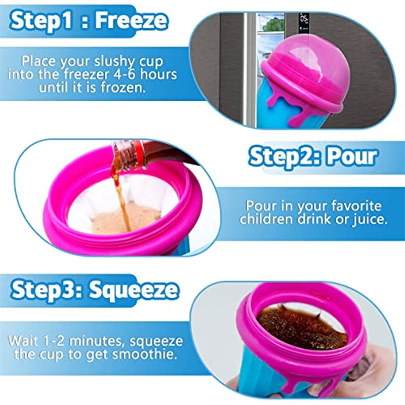 Neon Slushy Freeze Cup