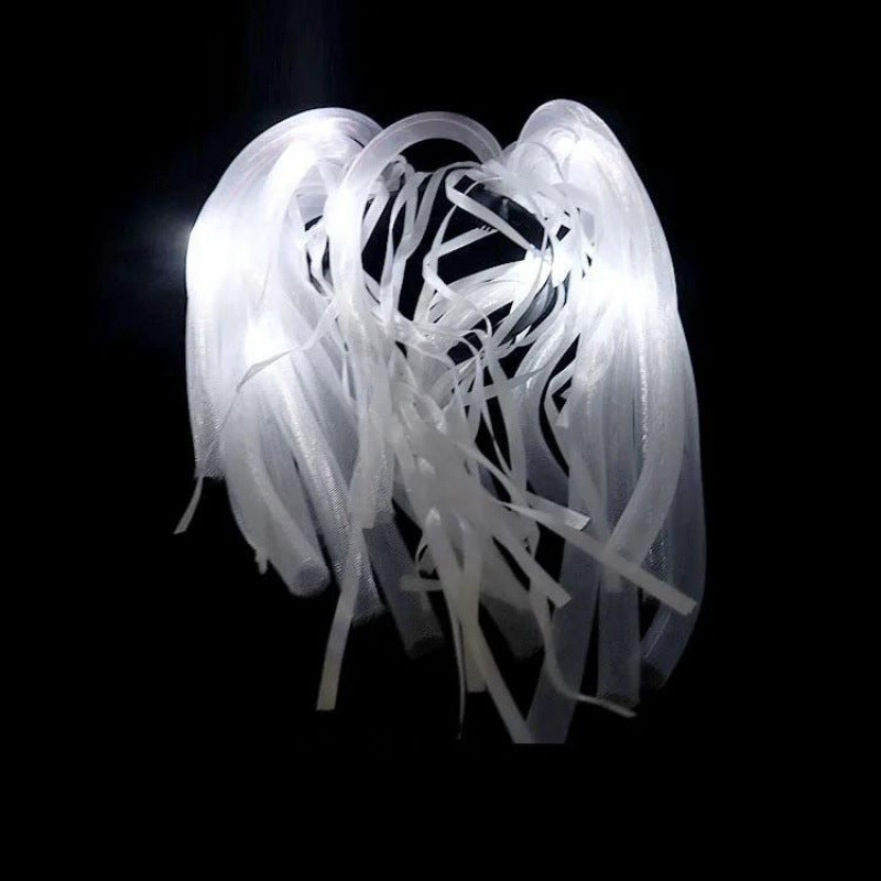 Light Up Braids Crown Hair Band Pipe Headbands Rave Glow Led