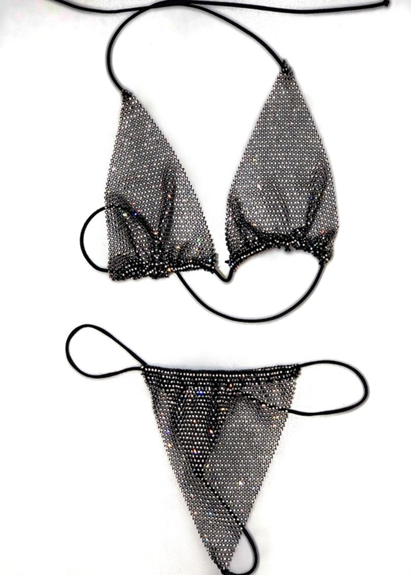Rhinestone Rave Bikini