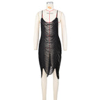 Women's Cutout Tassel Beach Club Dress