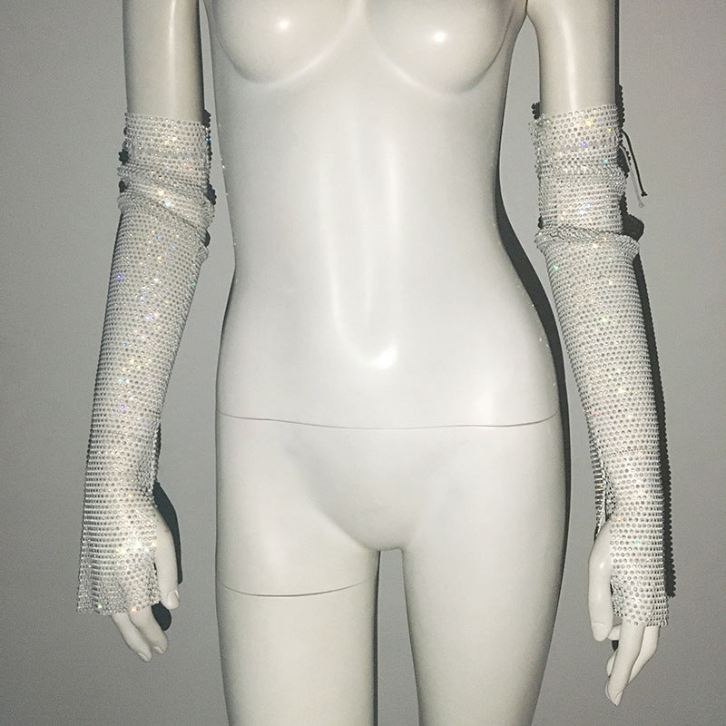 Rhinestone Strap Festival Outfit