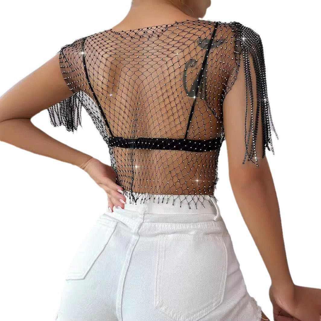 Fishnet Rave Vest