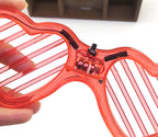 Heart Disco Glow Visor