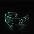 Cyber Glow Steampunk Mask