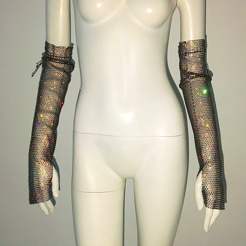 Rhinestone Strap Festival Outfit