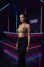 LVRX Boho Metal Chain Bra — Alternate