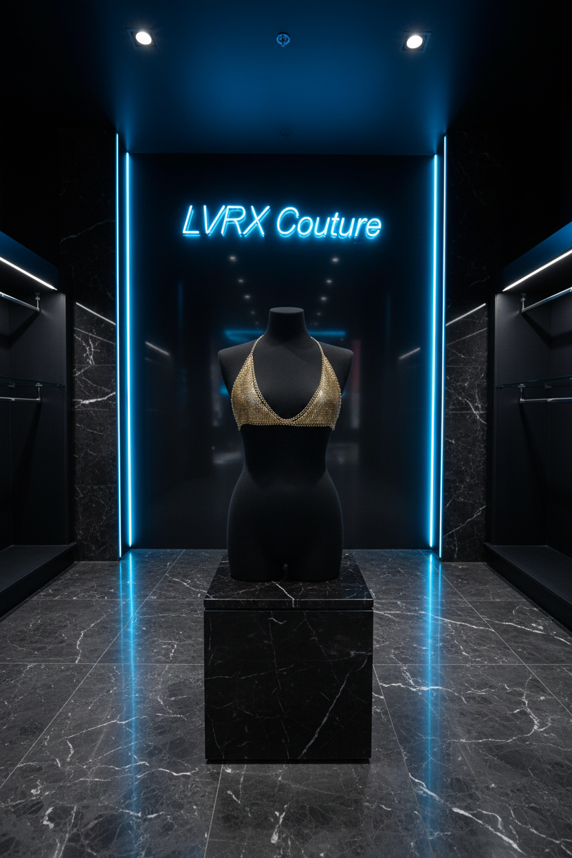 LVRX Boho Metal Chain Bra — Storefront
