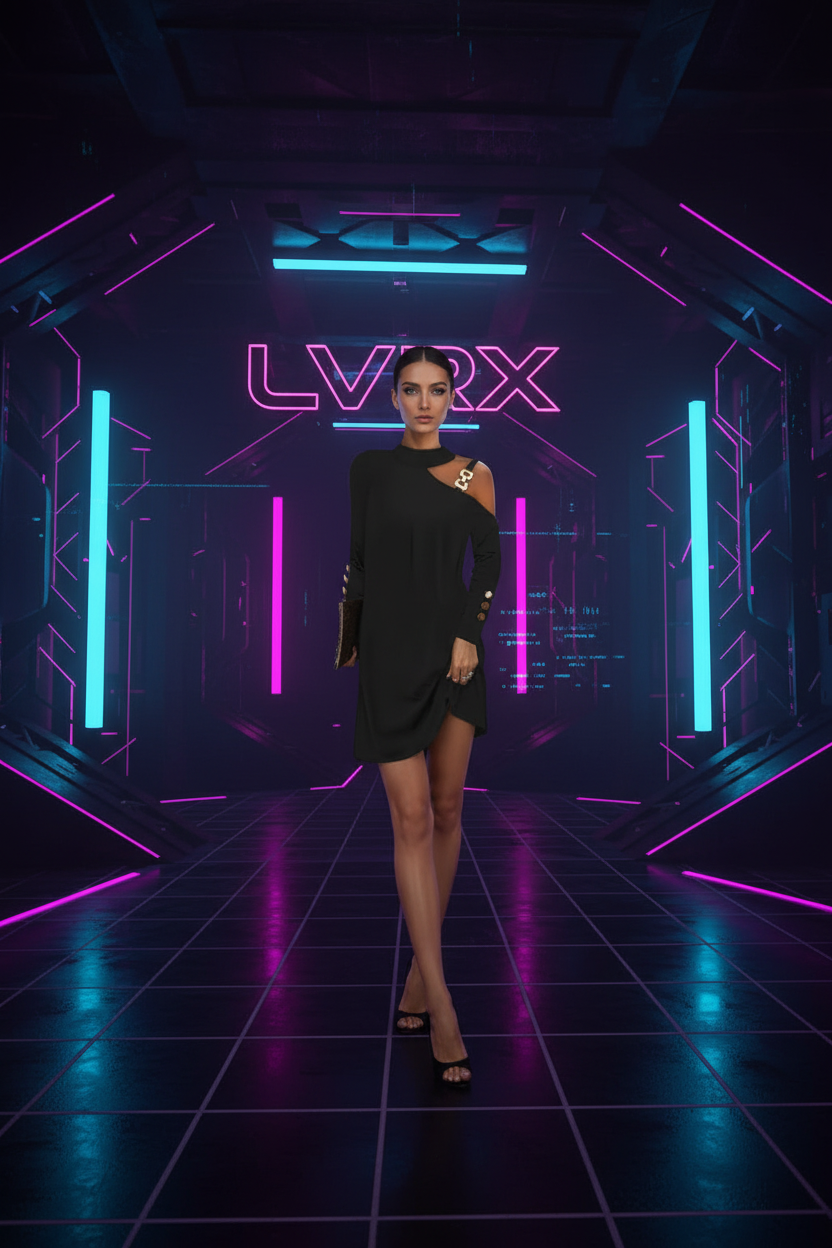 LVRX Buckle Halter Mini — Editorial