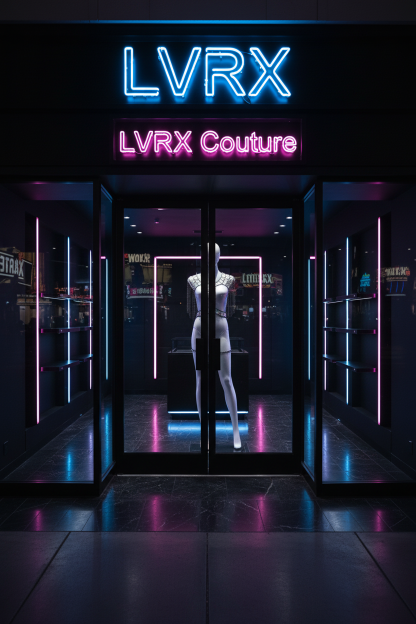 LVRX Gem Chain Crop — Storefront